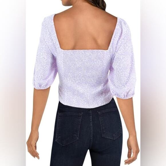 ✨ Riley & Rae ✨Sweatheart Neck Crop Top - Picture 2 of 12